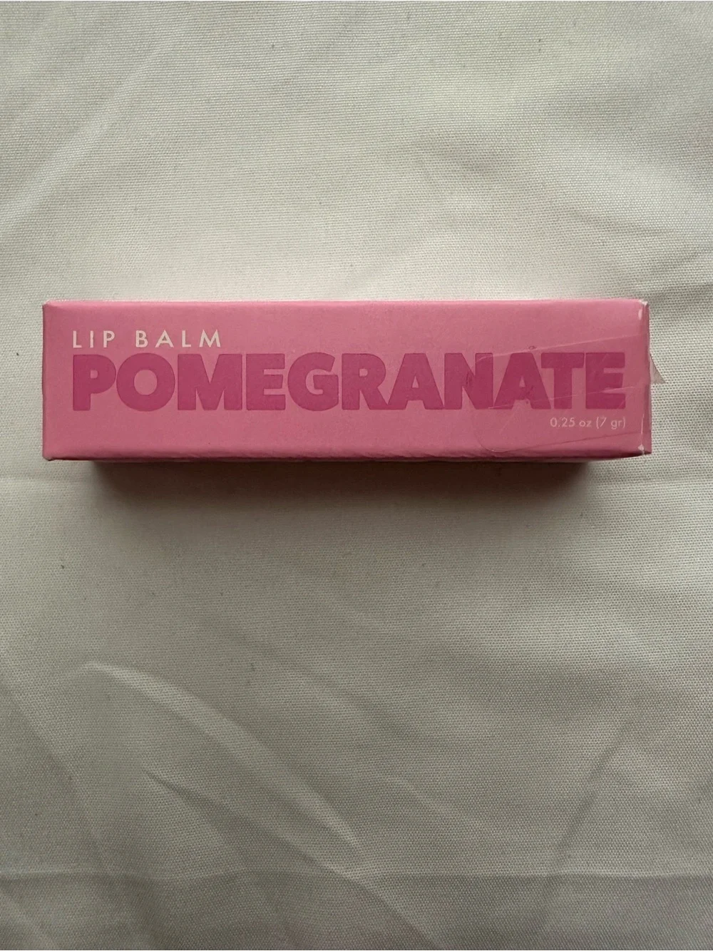 Aloestix Pomegranate Flavored Lip Balm Tube Moisturizer NIB 0.25 oz / 7g